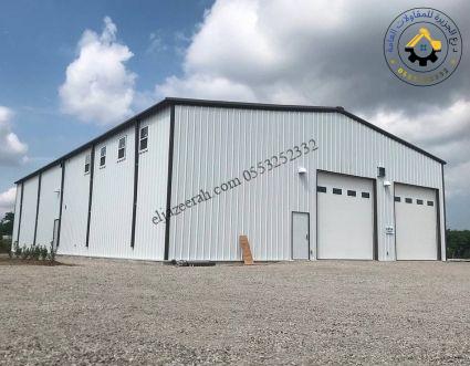 خطوات تركيب هناجر التخزين