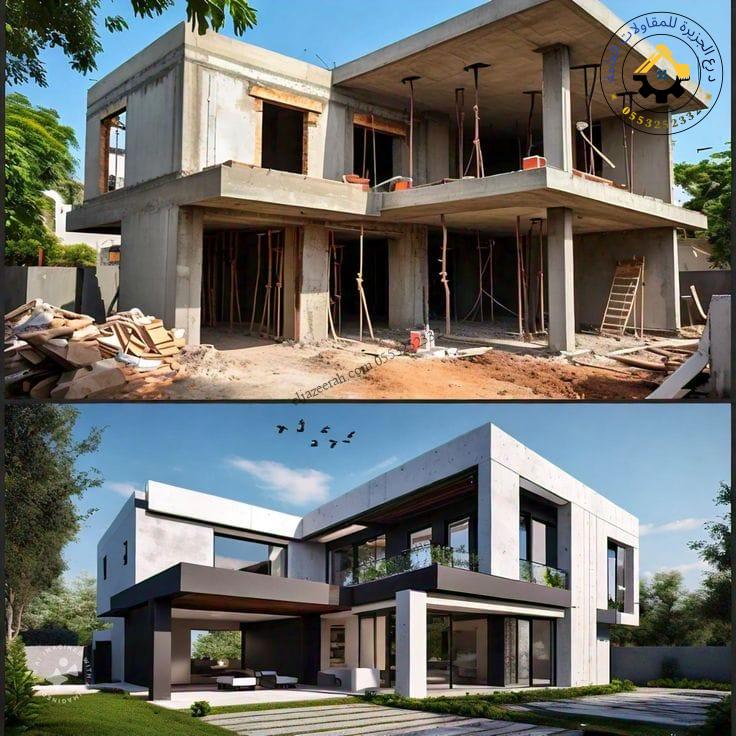 ترميم واجهات الفلل والعمائر