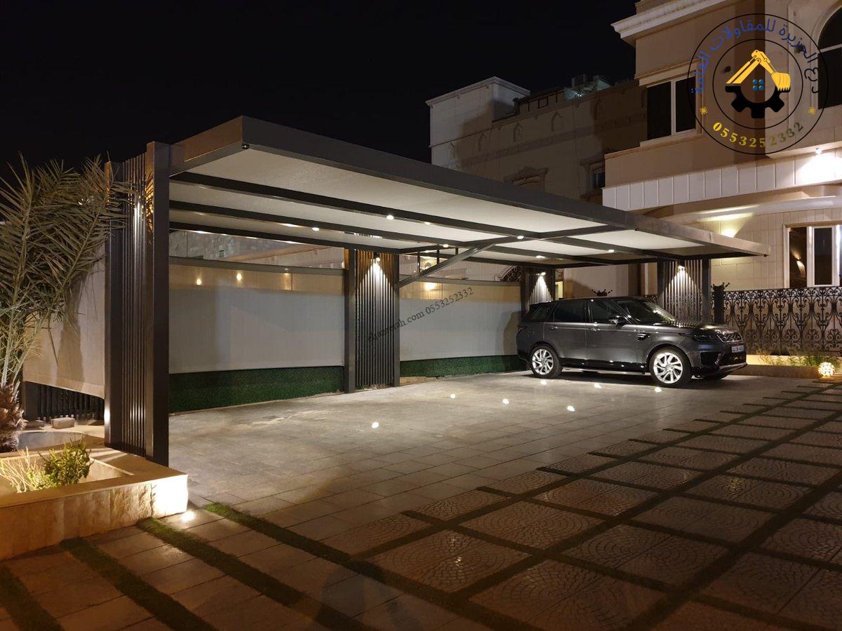 أسعار مظلات السيارات في جدة حي الياقوت