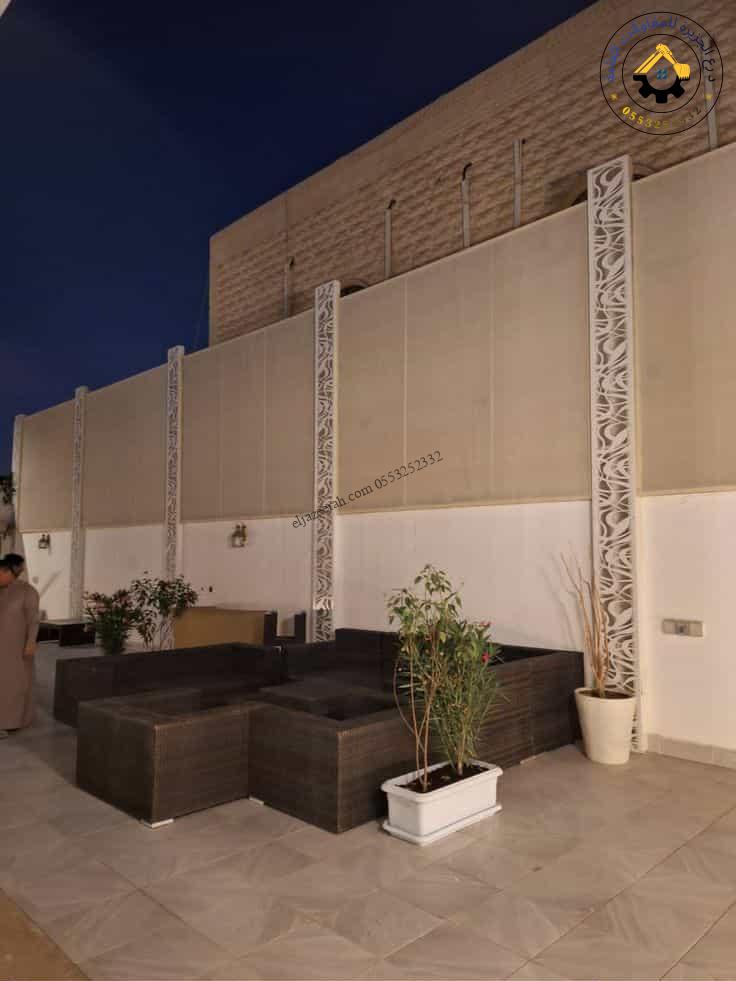 سواتر أحواش جدة حي النهضة: حماية، خصوصية، وأناقة في تصميم واحد