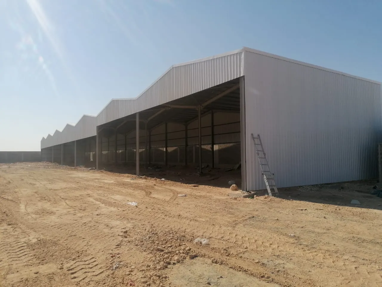 بناء و تجهيز هناجر و مستودعات جدة حي المحمدية