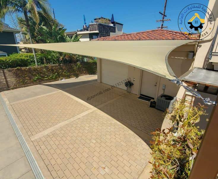 مظلات شد انشائي بجدة