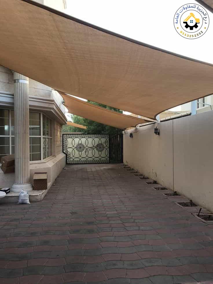 تكلفة تركيب مظلات شد إنشائي في جدة