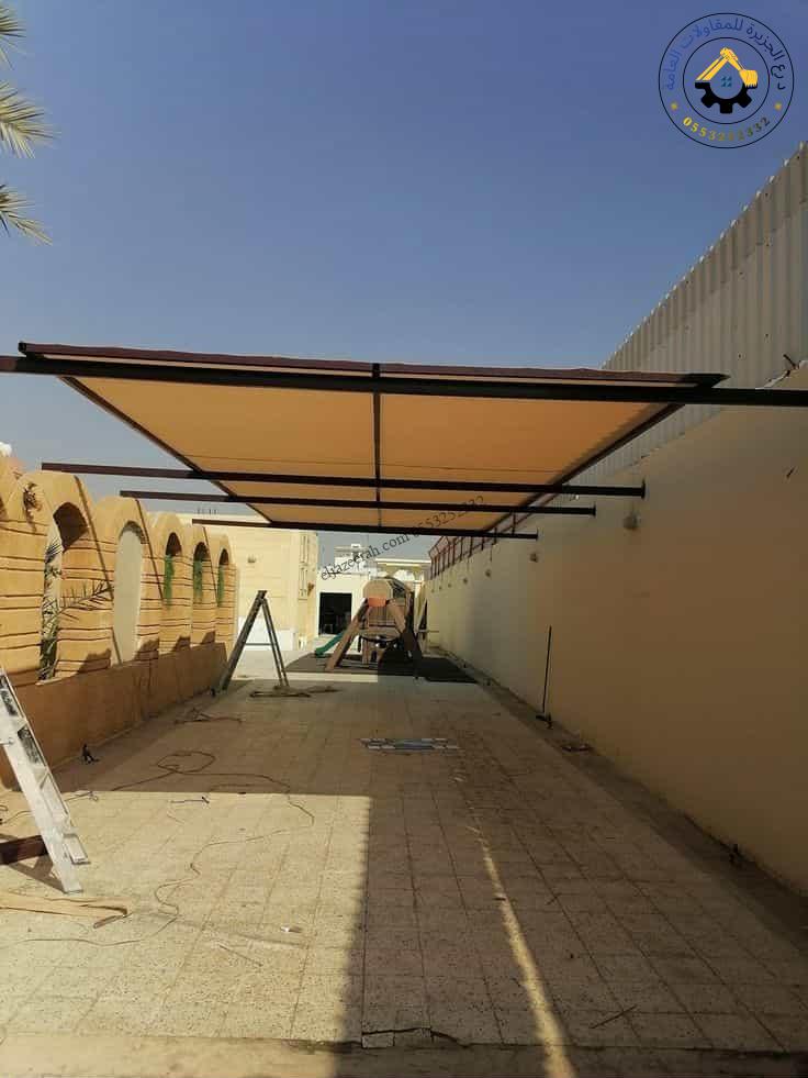 أنواع مظلات السيارات الحديثة في جدة