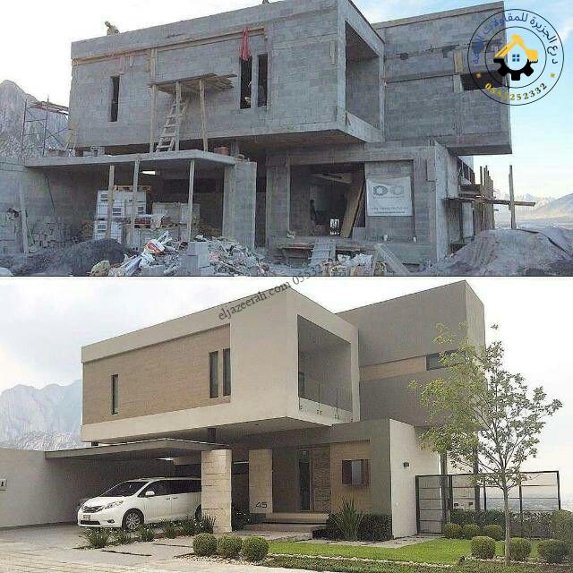 خطوات ترميم واجهات المباني