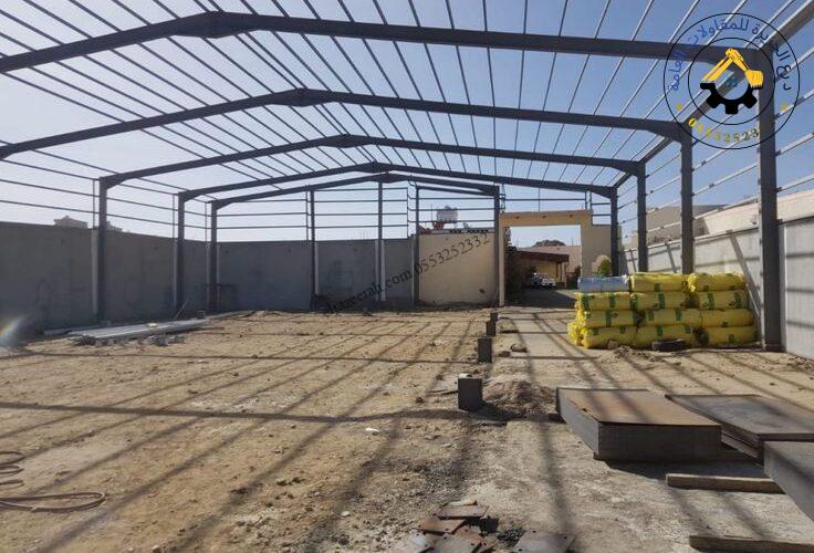 هناجر ومستودعات حديد جدة