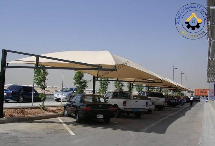 مظلات سيارات جدة
