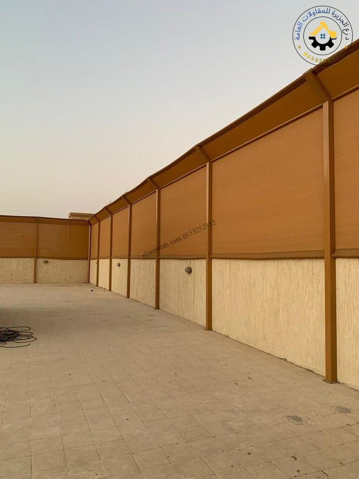 تركيب سواتر جدة : مزيج من الجمال والمتانة لحماية مساحتك