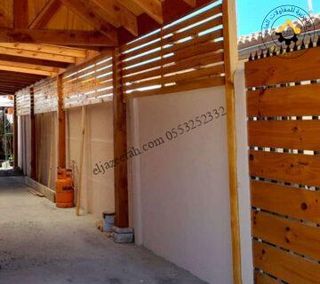 سواتر خشب جدة