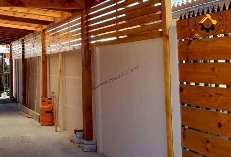 سواتر خشب جدة