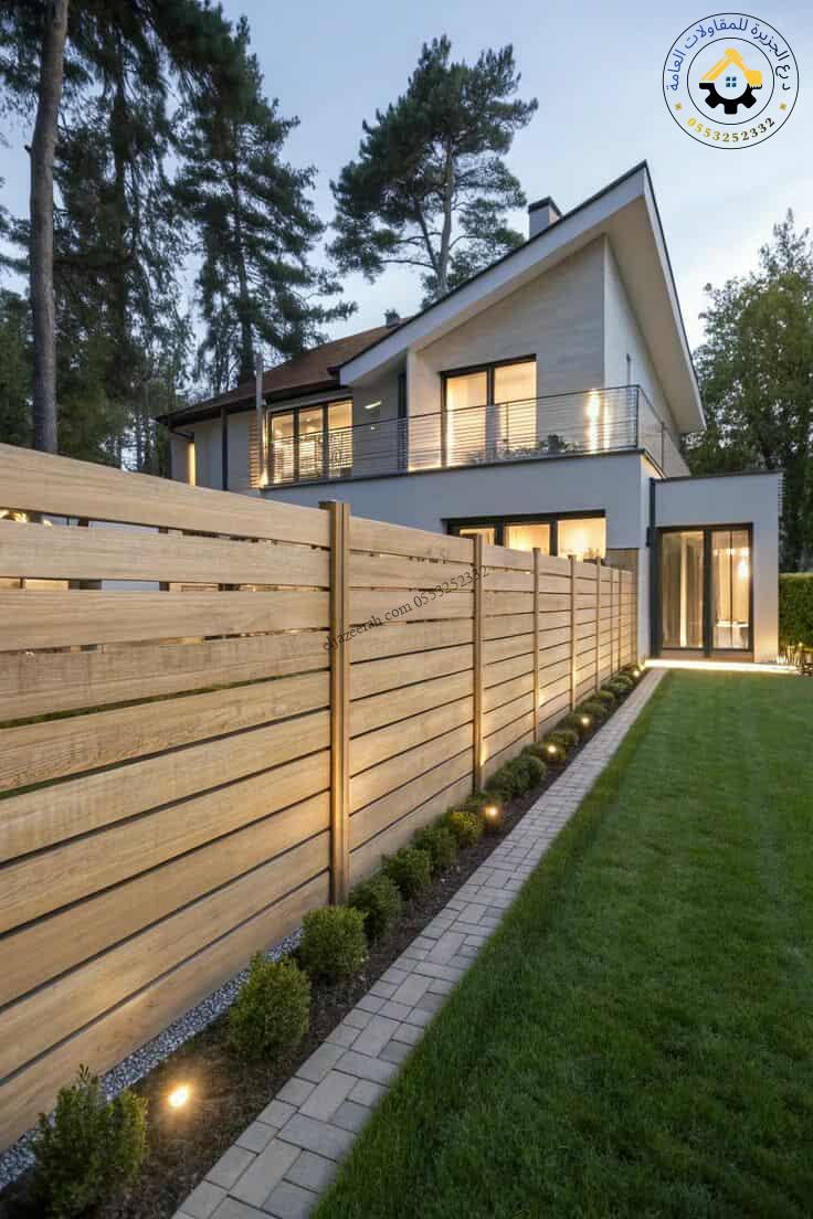 تركيب سواتر خشب جدة حي الروضة : خصوصية وأمان لبيتك